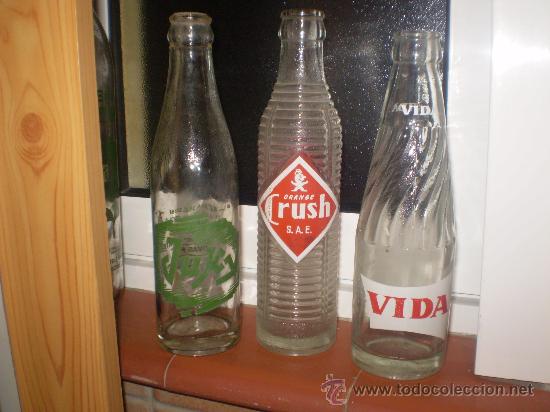 Botellas antiguas: REFRESCOS JUKY Y VIDA. - Foto 1