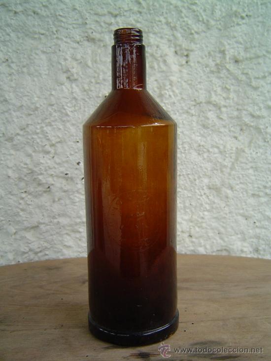 Botellas antiguas: BOTELLA INSECTICIDAS MEDEM RELIEVE - Foto 1