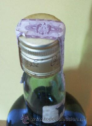 Botellas antiguas: ANTIGUA BOTELLA DE BRANDY VETERANO - Foto 2
