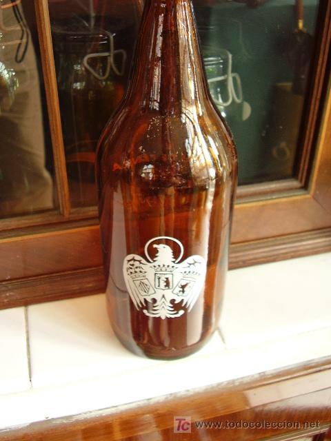 Botellas antiguas: Cerveza El AGUILA - Foto 2