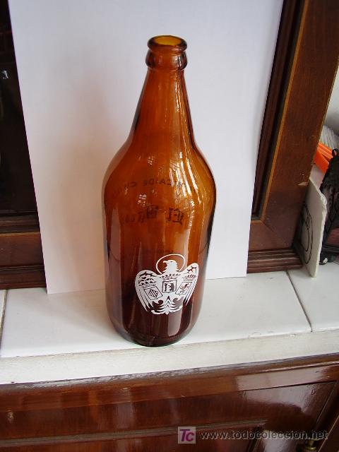 Botellas antiguas: Cerveza El AGUILA - Foto 4