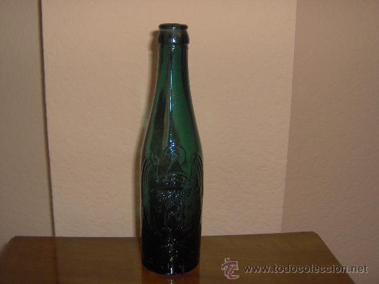 Botellas antiguas: Botella de El Aguila - Foto 1