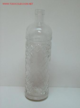Botellas antiguas: ANTIGUA BOTELLA DE ANIS - Foto 1