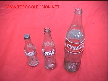 Botellas antiguas: Lote Botella Coca-cola - Foto 1