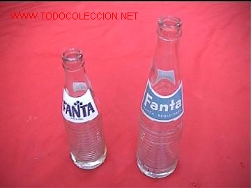 Botellas antiguas: Lote botella FANTA - Foto 1