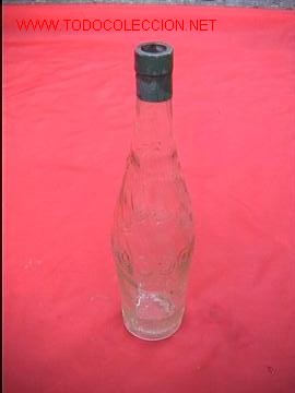 Botellas antiguas: Antigua botella Bodegas J ROBERT Sitjes - Foto 1