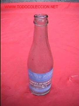 Botellas antiguas: Botella WALTER R&Uuml;EGG - Foto 1