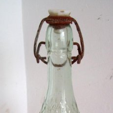 Botellas antiguas: BOTELLA DE GASEOSA 1/2 L AGRUPACION DE FABRICANTES DE GASEOSAS VALENCIA (25,5CM DE ALTO APROX). Lote 21598826