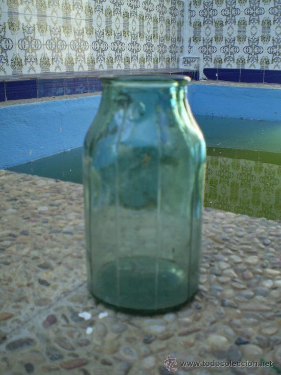 Botellas antiguas: ANTIGUA BOTELLA DE BOCA ANCHA. - Foto 1