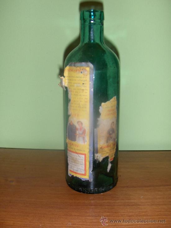 Botellas antiguas: ANTIGUA BOTELLA DE MISTOL. - Foto 1
