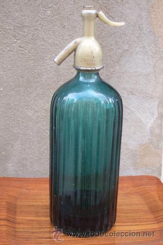 Botellas antiguas: SIF&Oacute;N ANTIGUO - Foto 1
