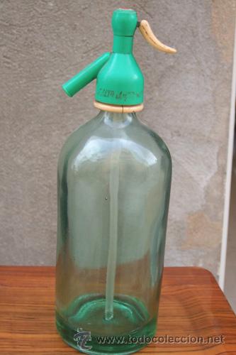 Botellas antiguas: SIF&Oacute;N ANTIGUO - Foto 1