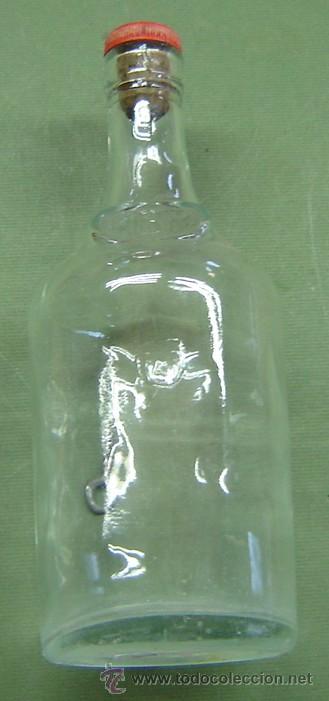 Botellas antiguas: BOTELLA ANTIGUA MBR - Foto 1