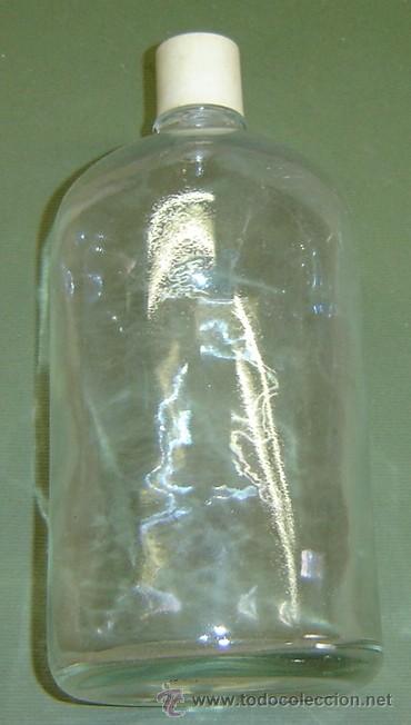 Botellas antiguas: BOTELLA ANTIGUA DE COLONIA 1L. - Foto 1