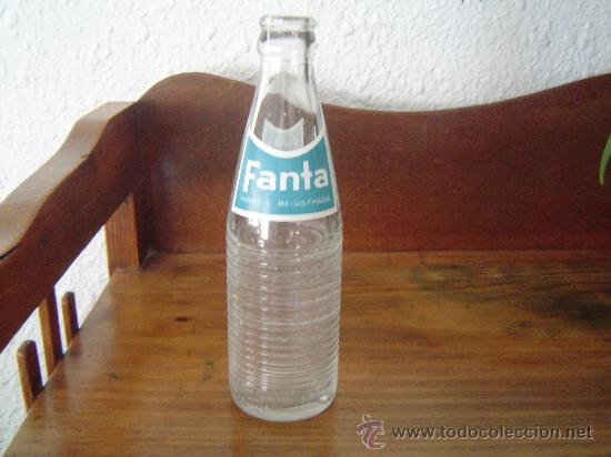 Botellas antiguas: Botella de FANTA. - Foto 1