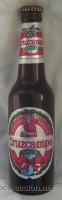 Botellas antiguas: CERVEZA CRUZCAMPO SERIE LIMITADA - Foto 1