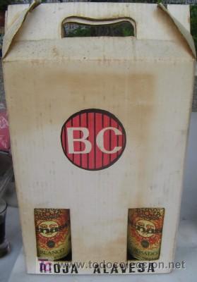 Botellas antiguas: CAJA DE VINOS PE&Ntilde;ASOL - Foto 1