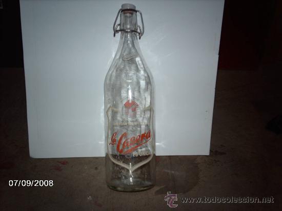 Botellas antiguas: botella de la casera - Foto 1