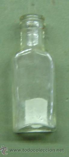 Botellas antiguas: FRASCO ANTIGUO DE JARABE medida 2*10*3,5 cms. - Foto 1