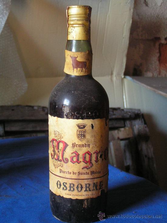Botellas antiguas: Botella Antigua de Magno - Foto 1