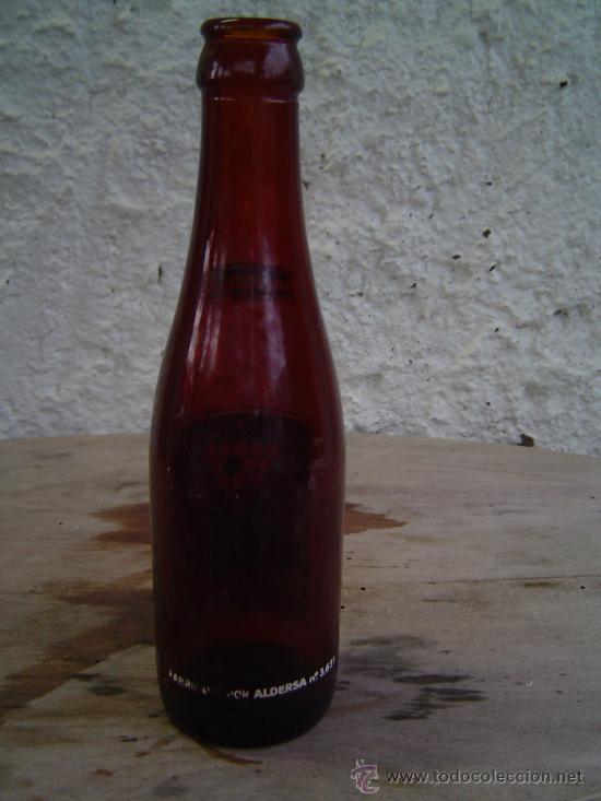 Botellas antiguas: BOTELLIN DE SANGRIA ALDIAL - Foto 3
