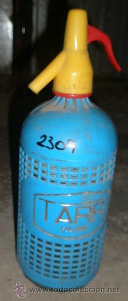 Botellas antiguas: Botella de sif&oacute;n, Tarr - Foto 1