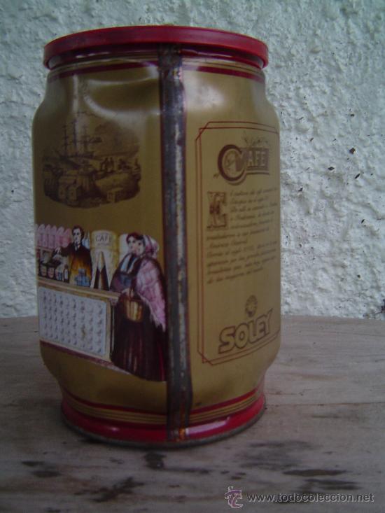 Botellas antiguas: BOTE DE CAFE SOLEY - Foto 2