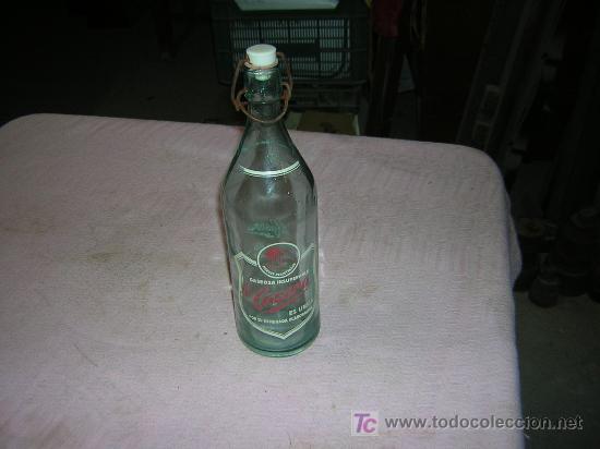Botellas antiguas: BOTELLA DE LA CASERA - Foto 1