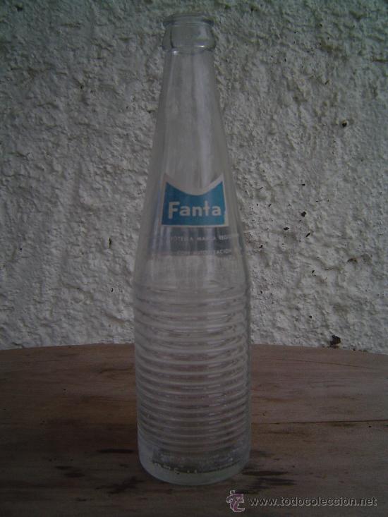 Botellas antiguas: BOTELLA FANTA SERIGRAFIADA - Foto 2