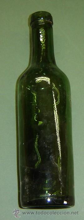 Botellas antiguas: BOTELLA ANTIGUA DE 1/4 L. - Foto 1