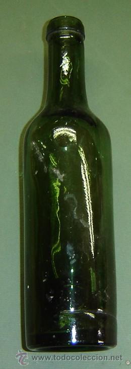 Botellas antiguas: BOTELLA ANTIGUA DE 1/4 L. - Foto 1