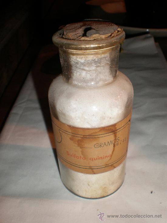 Botellas antiguas: Botella de farmacia - Foto 1