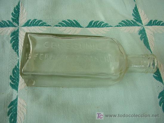 Botellas antiguas: Bote Ceregumil B. Fernandez Sanchez - Foto 3