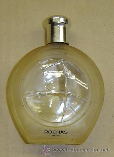 Botellas antiguas: FRASCO VACIO COLONIA ROCHAS 100 ml. - Foto 1