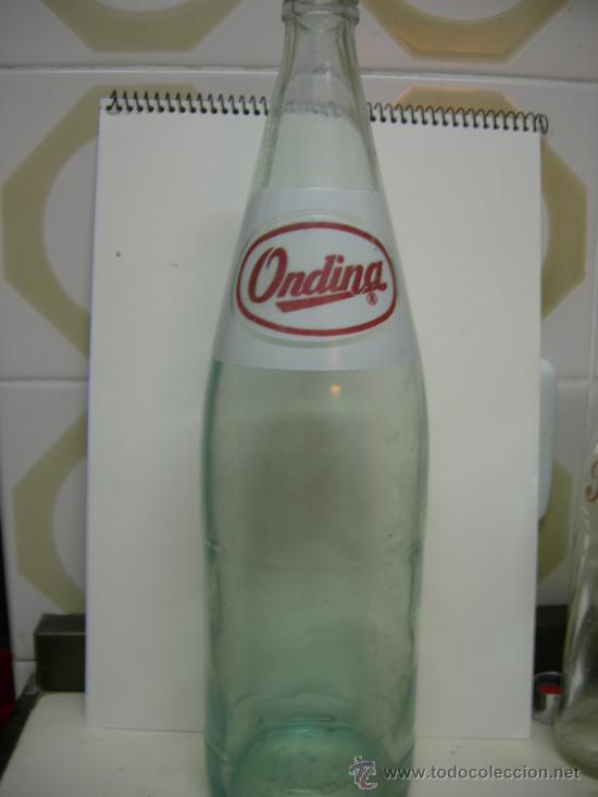 Botellas antiguas: Botella Gaseosa Ondina - Foto 1