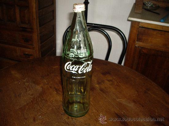 Botellas antiguas: envase de coca cola antigua - Foto 1