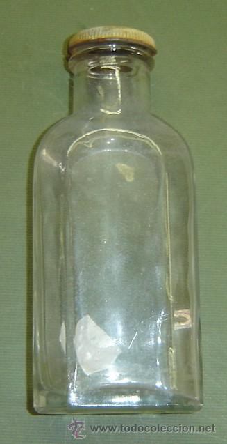 Alte Flaschen: FRASCO ANTIGUO SAL DE FRUTAS medida 7*16,5*4 cms.