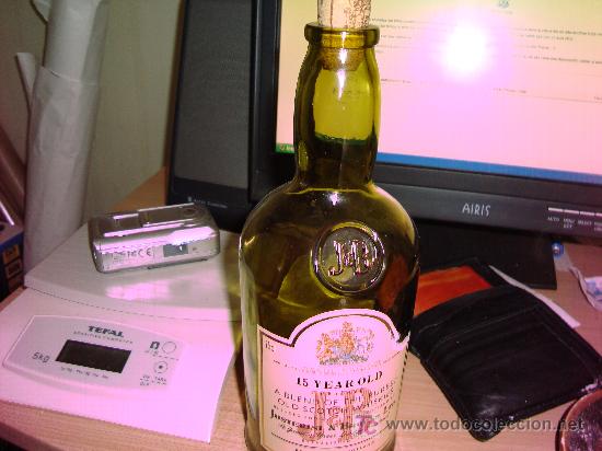 Botellas antiguas: botella 75 cl jb 15 a&ntilde;os, - Foto 1