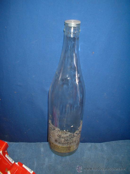 Botellas antiguas: botella de vino antigua - Foto 1