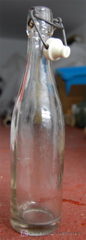 Botellas antiguas: BOTELLA DE GASEOSA ANTIGUA - Foto 1