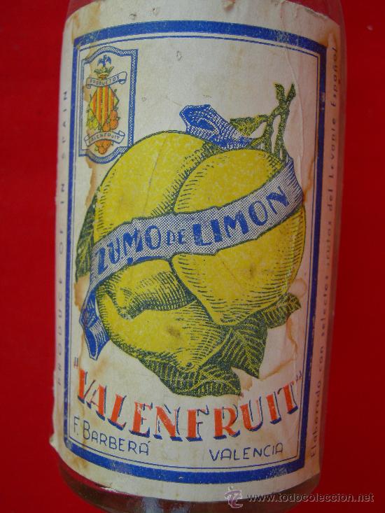 Botellas antiguas: BOTELLA VALENFRUIT - Foto 2