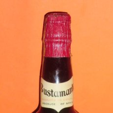 Botellas antiguas: BOTELLA DE VINO DE JEREZ GOLDEN OLOROSO BUSTAMANTE. BODEGA JOSE BUSTAMANTE, S.L. JEREZ FRA. ESPAÑA.