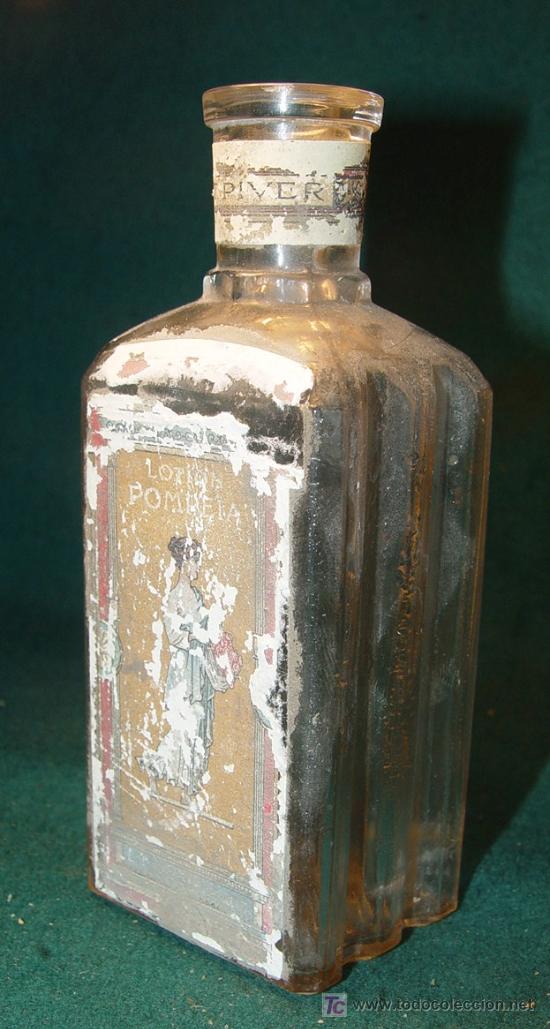 Locion pompeya - frasco antiguo de perfume - va - Vendido en Venta Directa  - 24992193