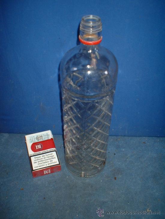 Botellas antiguas: botella antigua de anis - Foto 1