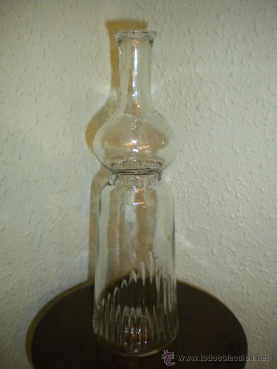 Botellas antiguas: Botella de licor de JATIVA -Valencia - Foto 1