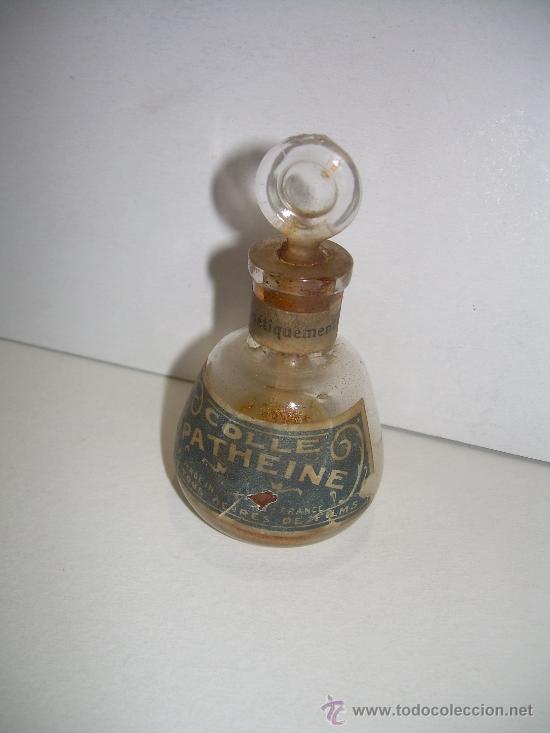 Botellas antiguas: ANTIGUO FRASCO DE CRISTAL - Foto 1