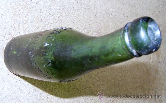 Botellas antiguas: MUY ANTIGUA BOTELLA - Foto 3