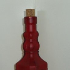 Botellas antiguas: BOTELLA GRANATE MADE IN SPAIN. ALTURA 26 CM. Lote 18283225
