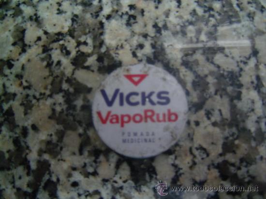 Botellas antiguas: CAJA DE VICKS VAPORUB  CON RESTOS  DE VICKS - Foto 1