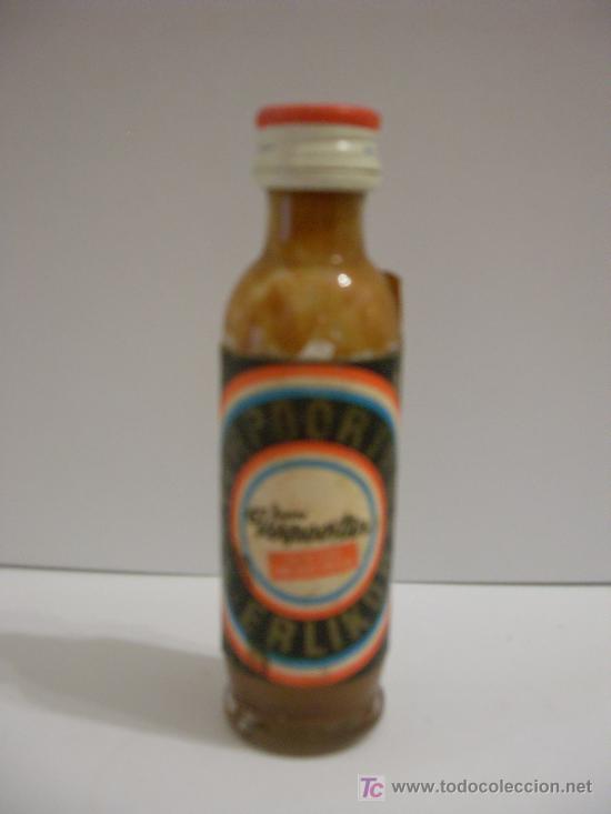 Botellas antiguas: BOTELLIN DE LICOR VERPOORTER. ITALIA. - Foto 1